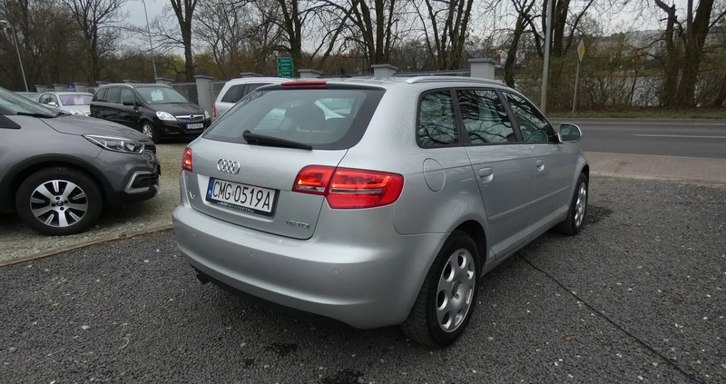 Audi A3 cena 29900 przebieg: 244000, rok produkcji 2010 z Wąbrzeźno małe 436